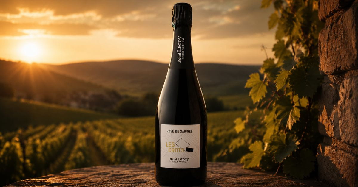 Champagne Rémi Leroy Rosé de Saignée Les Crots