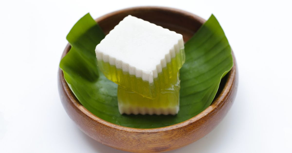 Coconut milk jelly