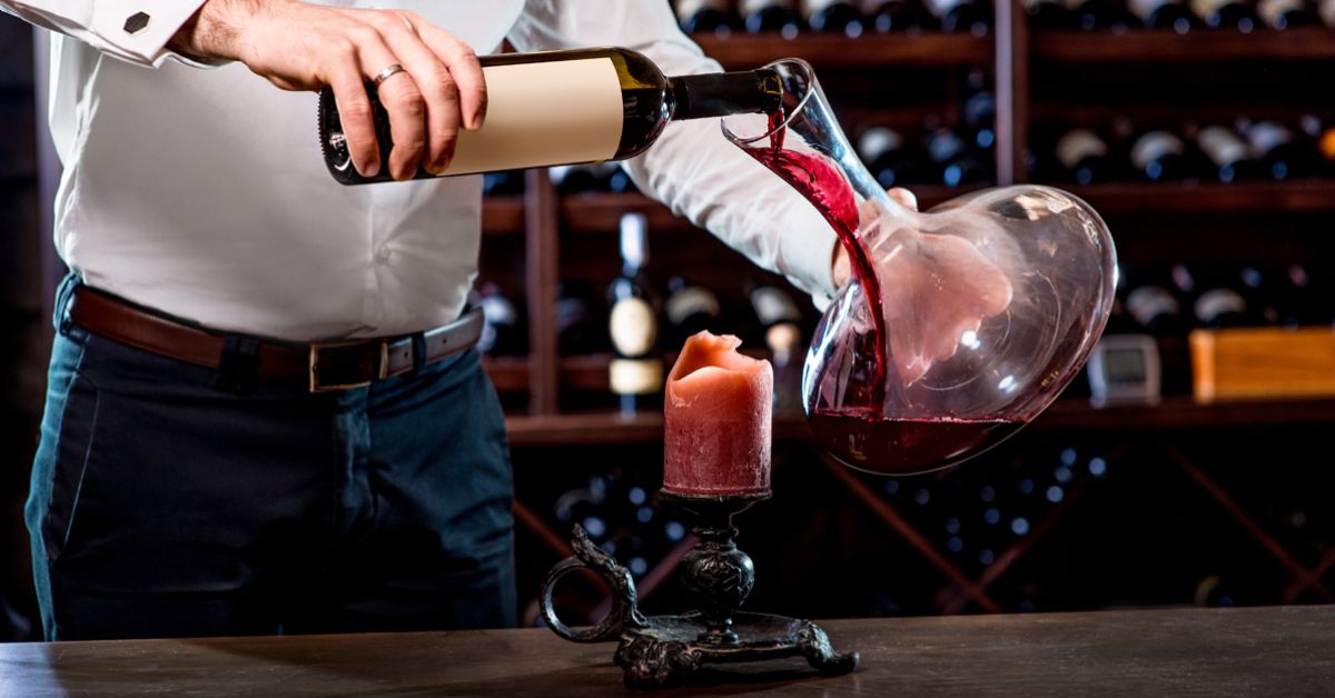 decanting ไวน์ การDecanting