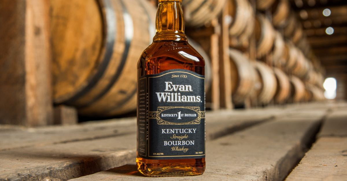 Evan Williams Bourbon Black
