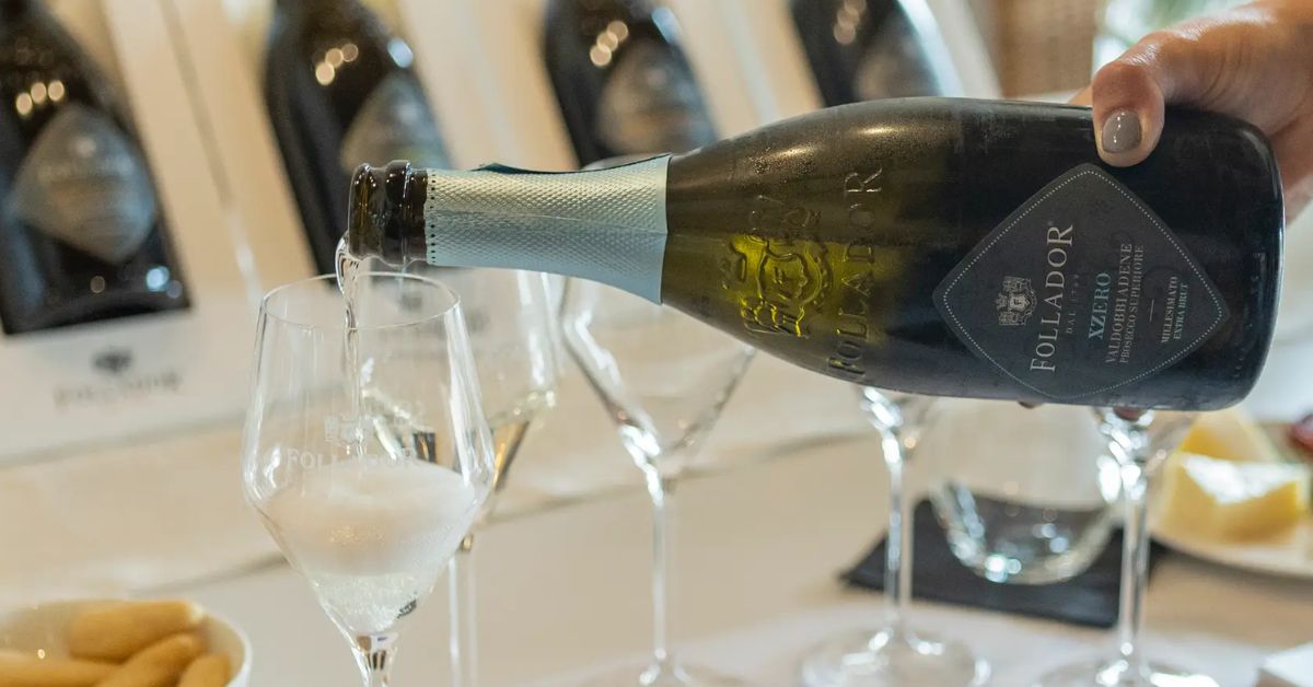 Follador Prosecco Xzero Valdobbiadene Superiore Extra Brut DOCG