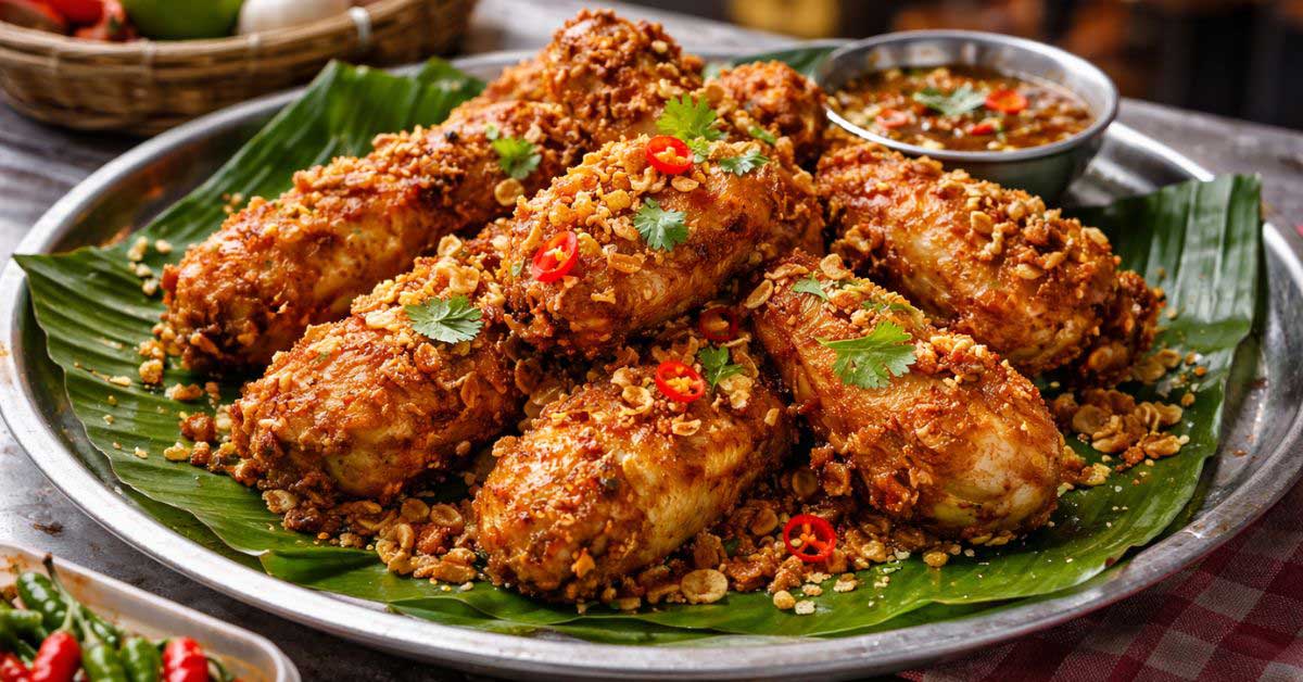 Garlic Fried Chicken Wing