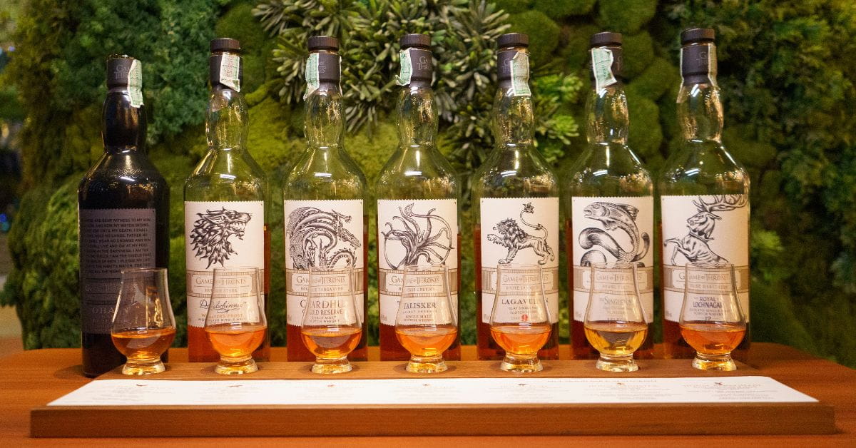 Game of Thrones: Single Malt Scotch Whisky Flight