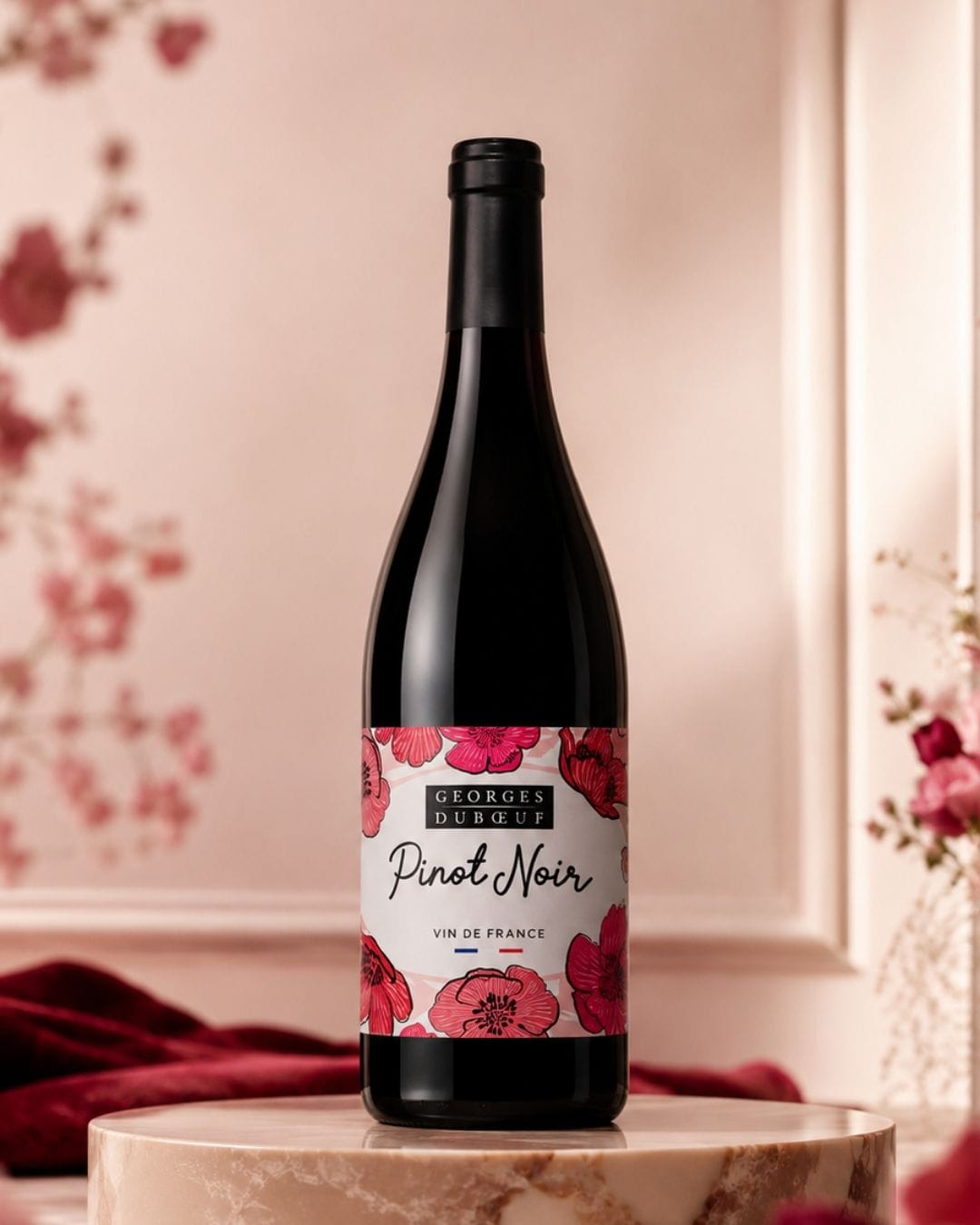 Georges Duboeuf Pinot Noir Vin de France ขวดไวน์แดงพันธุ์ Pinot Noir