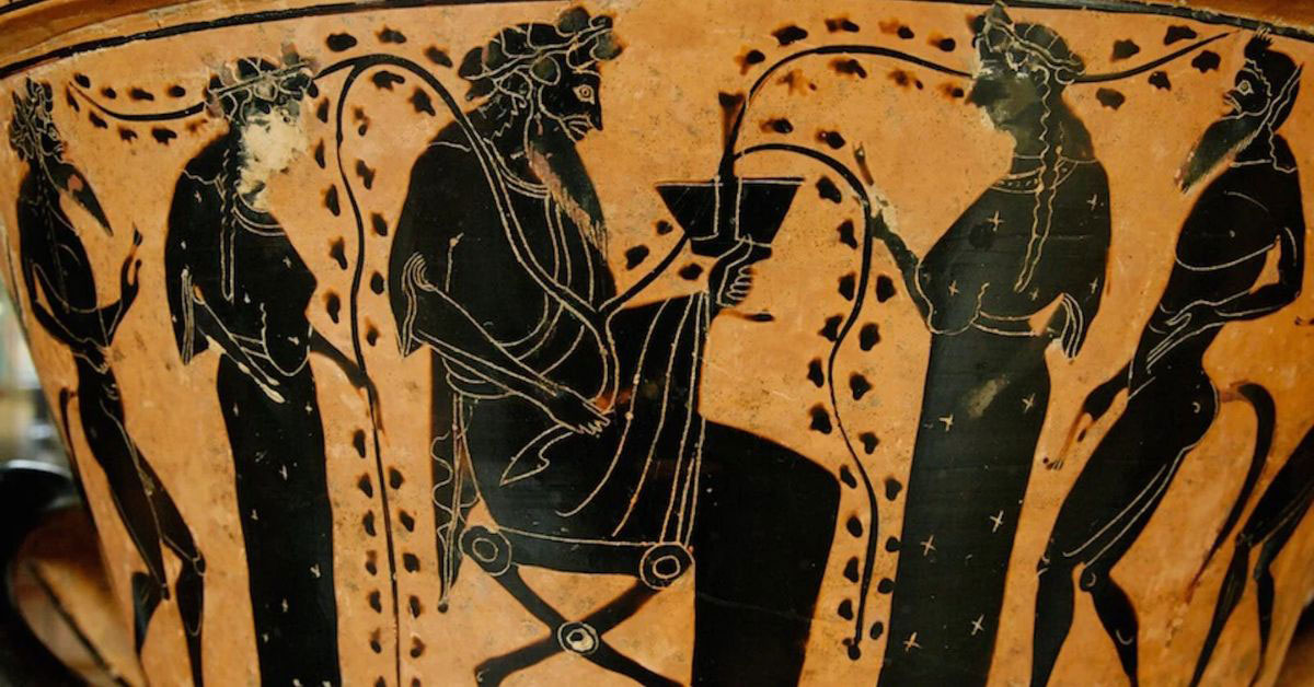 Wine in Ancient Greek