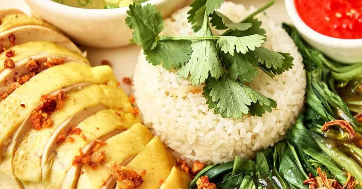 Hainanese Chicken Rice
