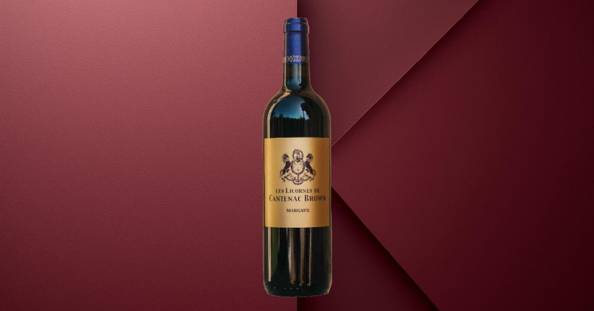 Les Licornes de Cantenac Brown – Second label of Château Cantenac Brown