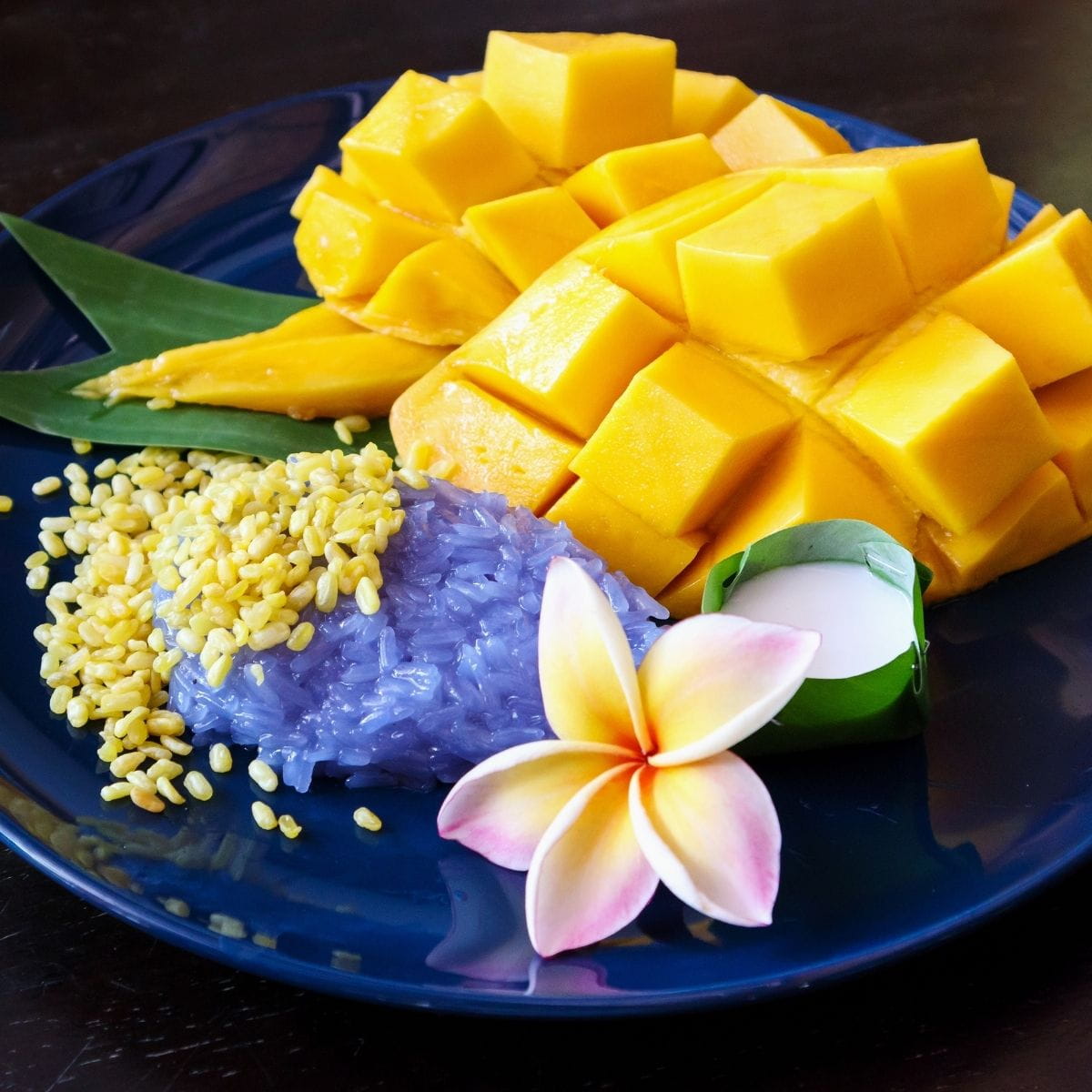 Mango Sticky Rice + Sweet Sake