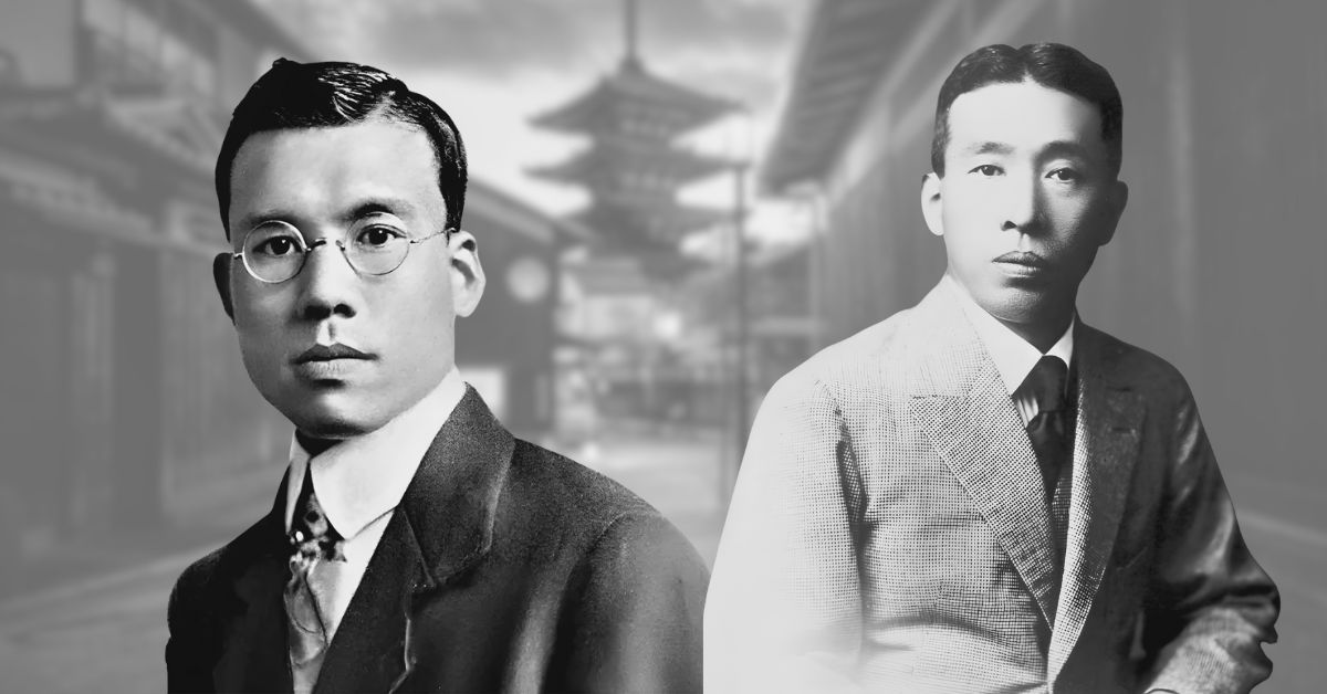 Masataka Taketsuru and Shinjiro Torii