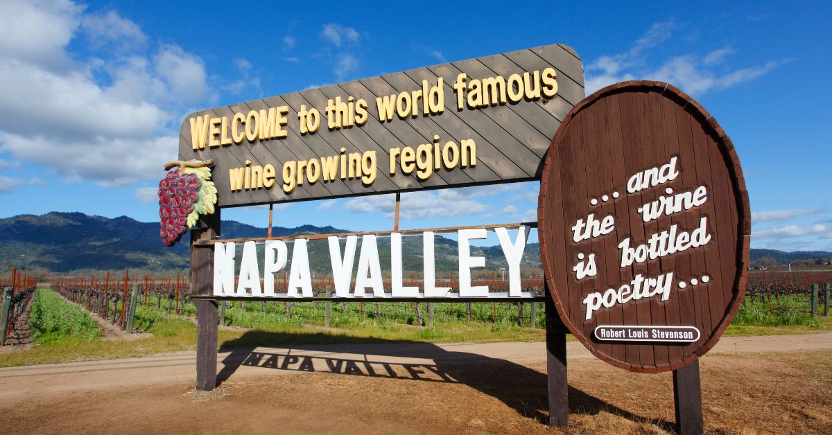Napa 2023 vintage ไร่องุ่น Napa Valley