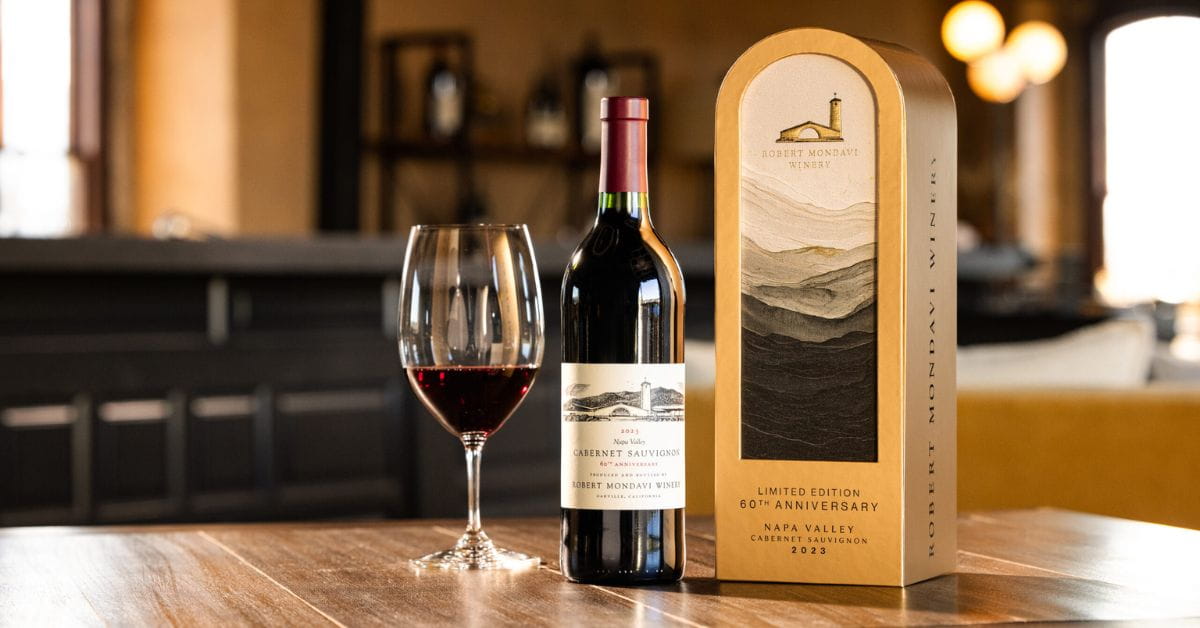 Robert Mondavi Napa Valley Cabernet Sauvignon 60th Anniversary Limited Edition 2023