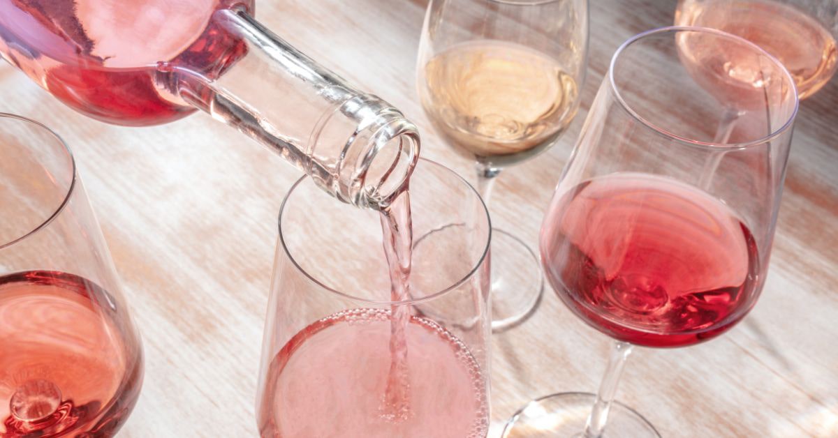 Rose wine
