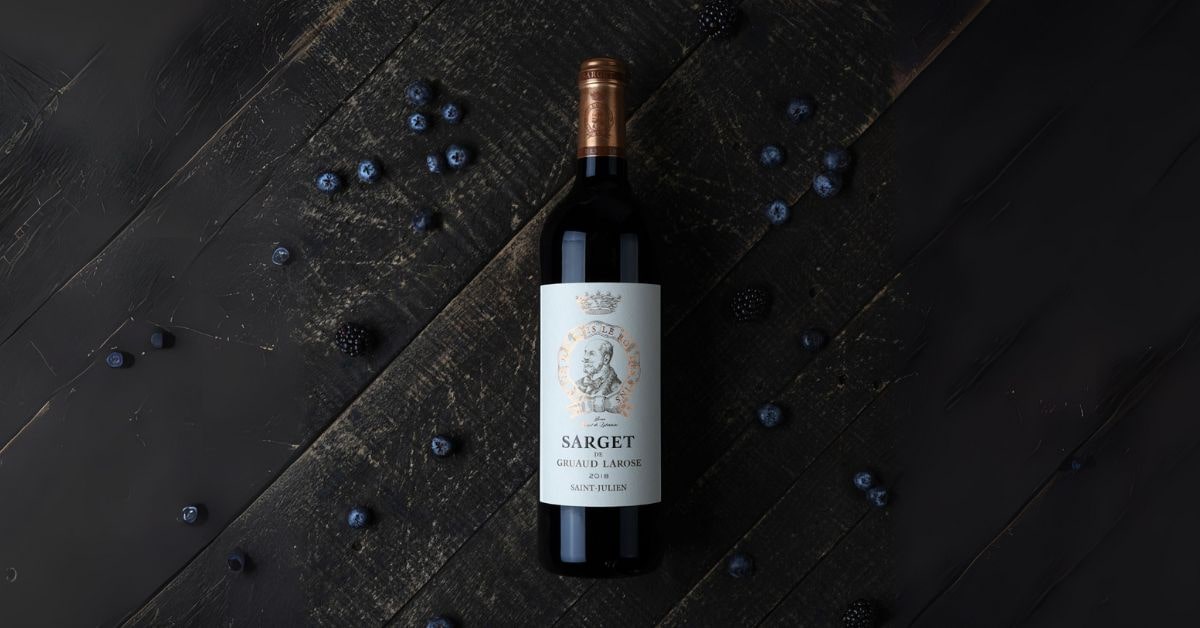 Sarget De Gruaud Larose Saint-Julien Second wine of Chateau Gruaud Larose