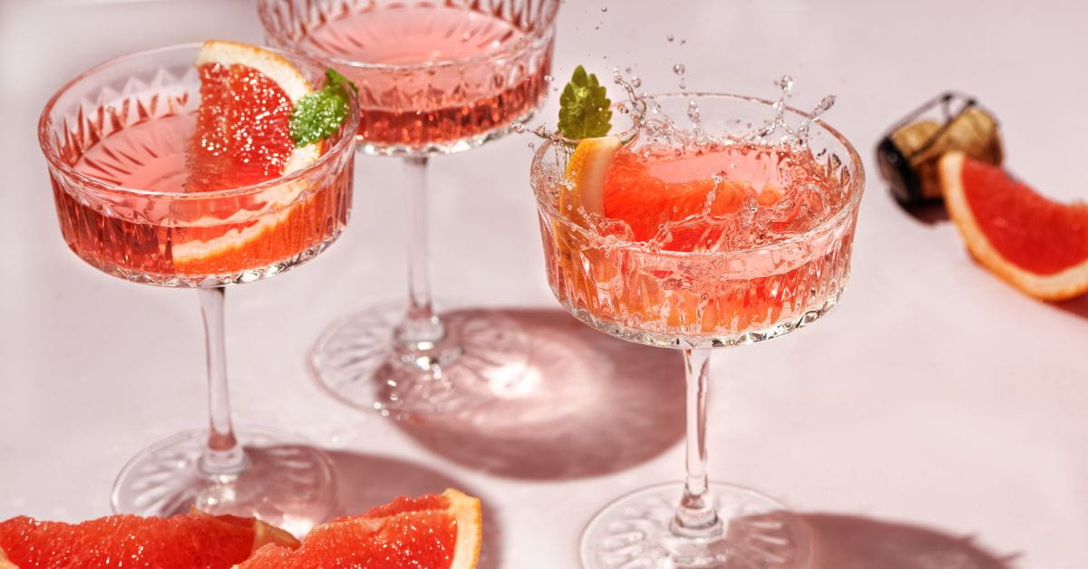 Sparkling rose