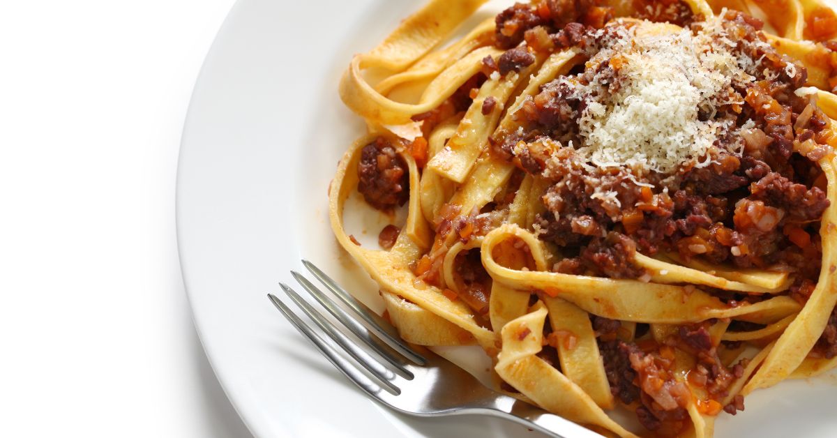 Bolognese Tagliatelle