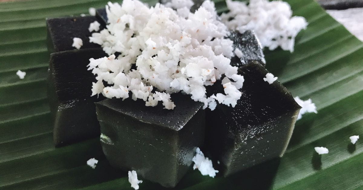 Thai Coconut Sweet Pudding
