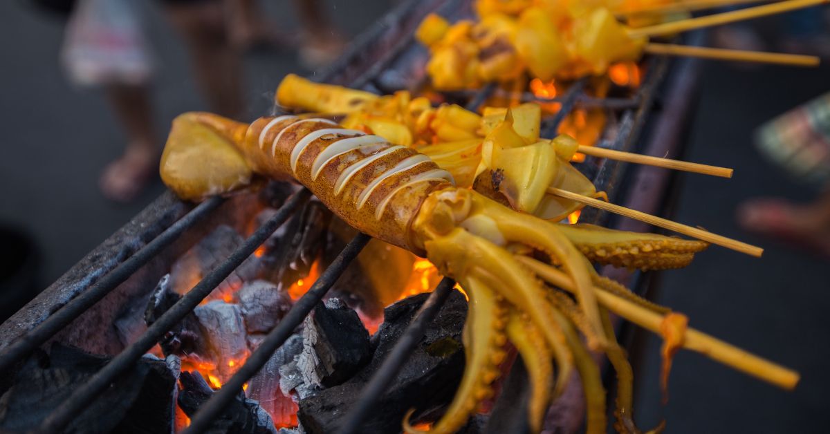 Grilled Squid