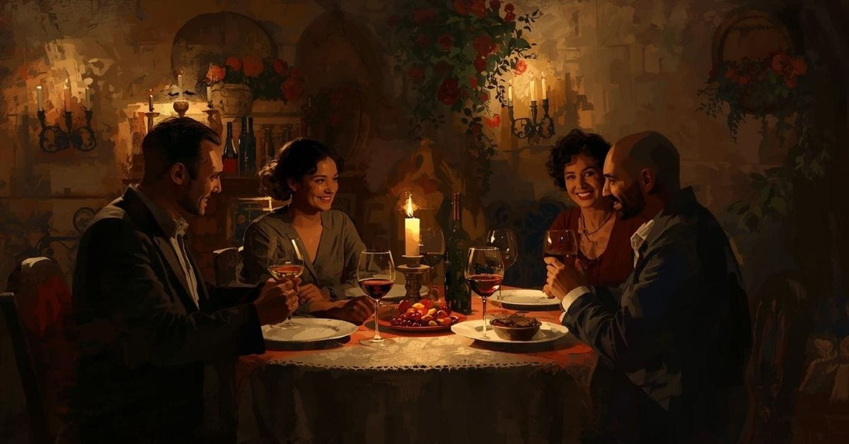 Oldschool wine pairing