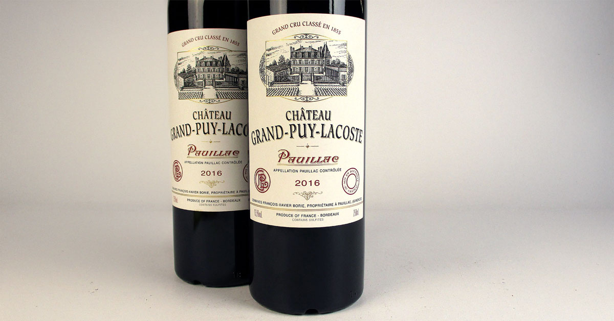 Chateau Grand-Puy-Lacoste 2016
