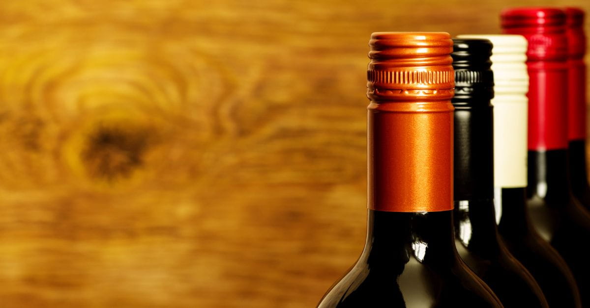 Screw cap wine