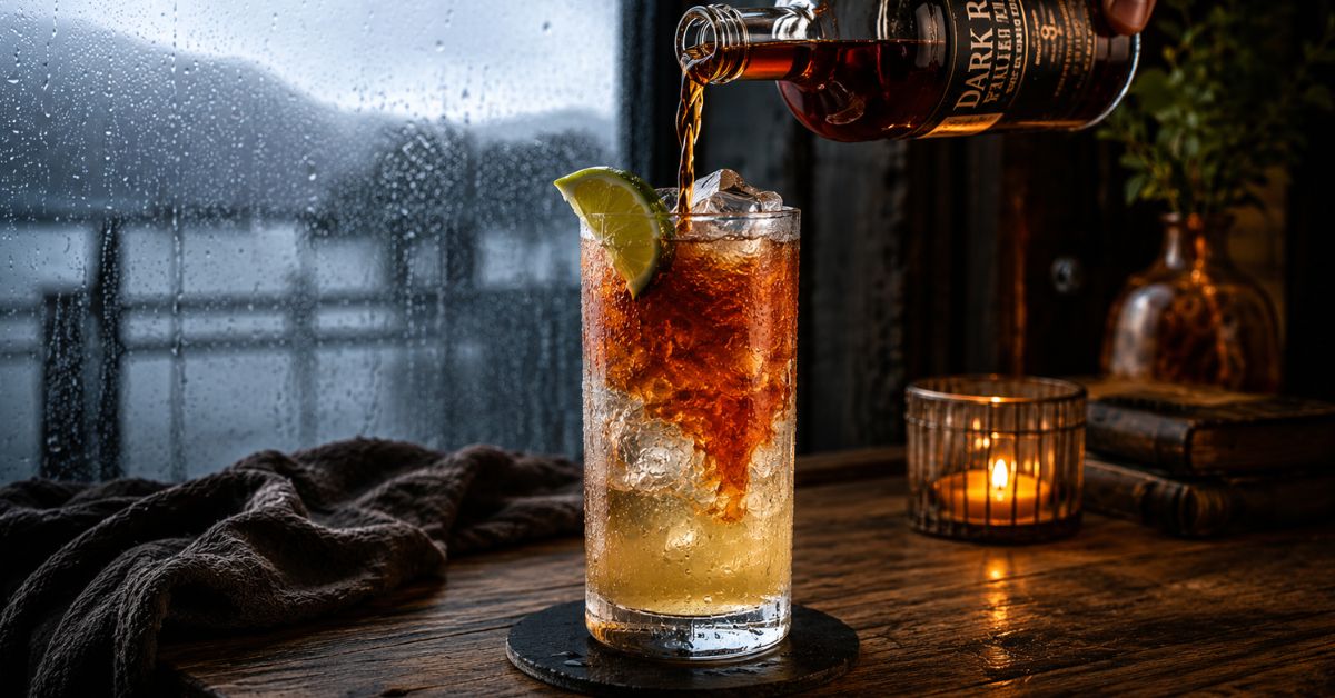 Dark n Stormy รัมดำกับจินเจอร์เบียร์