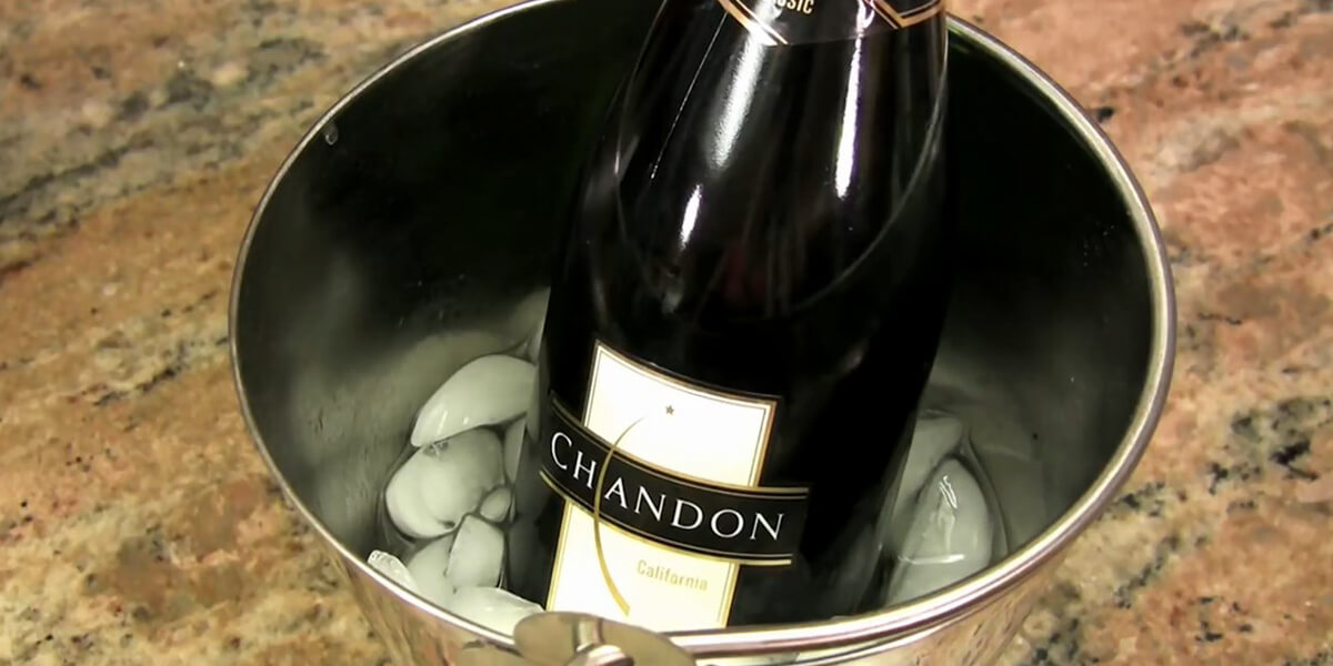 Chill the wine
