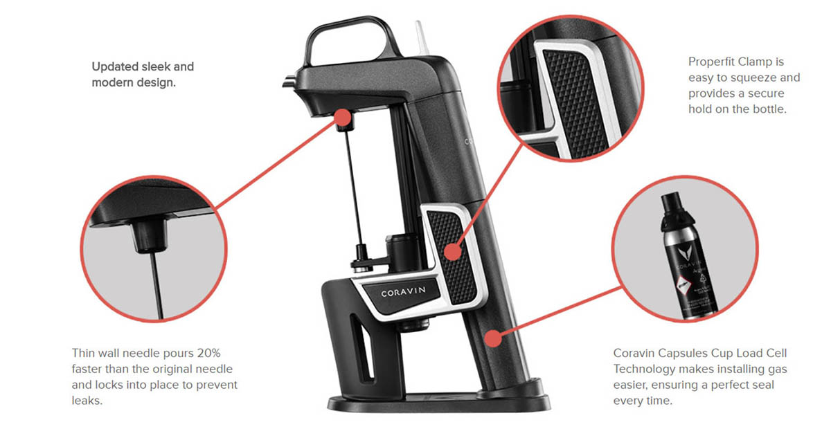CORAVIN เปิดไวน์ โดยไม่ต้องเปิดขวด CORAVIN เปิดไวน์ โดยไม่ต้องเปิดขวด