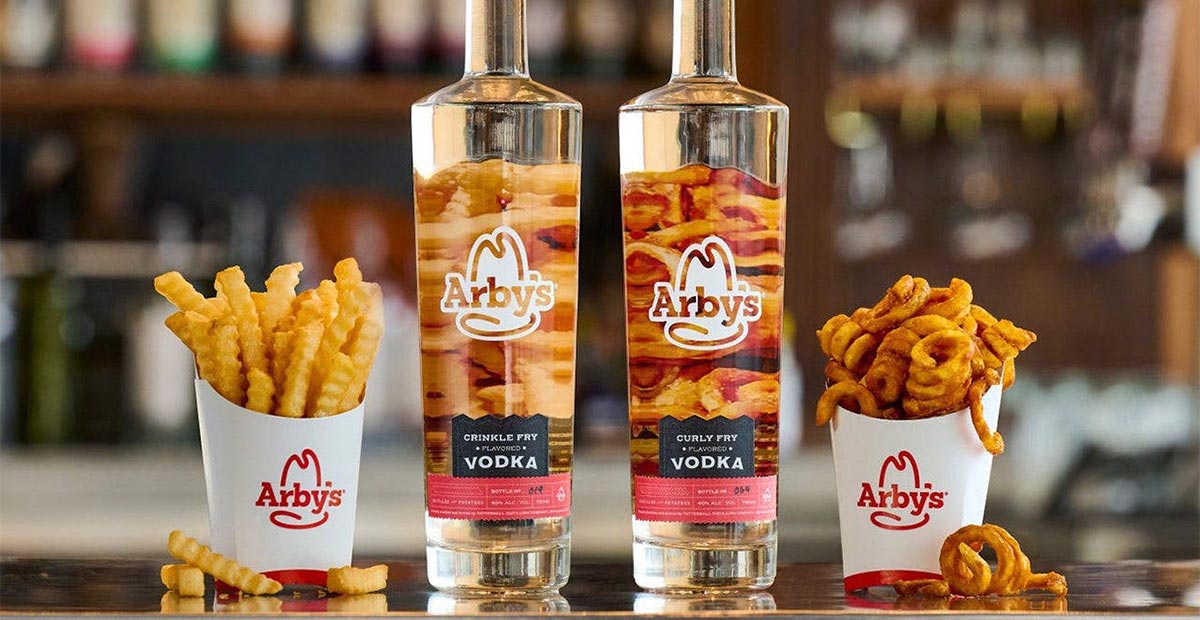 Arby's Fry Flavoured Vodka