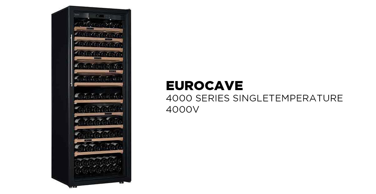 EUROCAVE 4000 SERIES SINGLETEMPERATURE 4000V