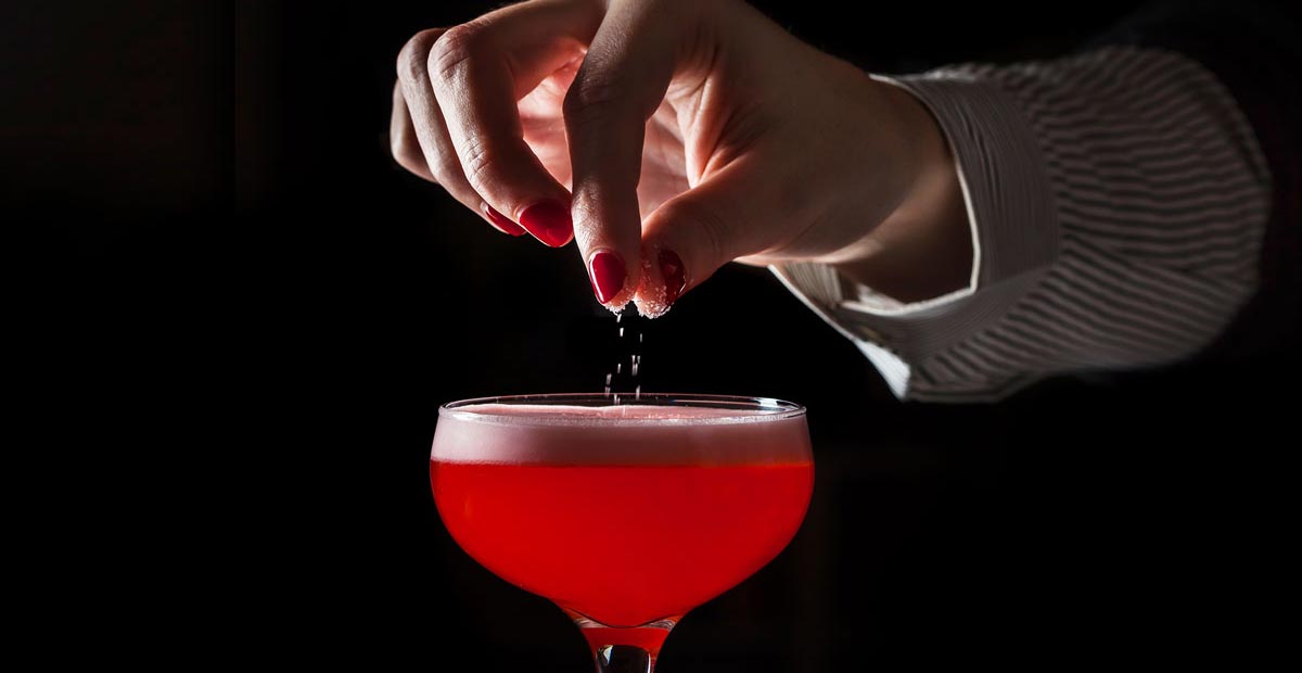 Salt in Cocktail