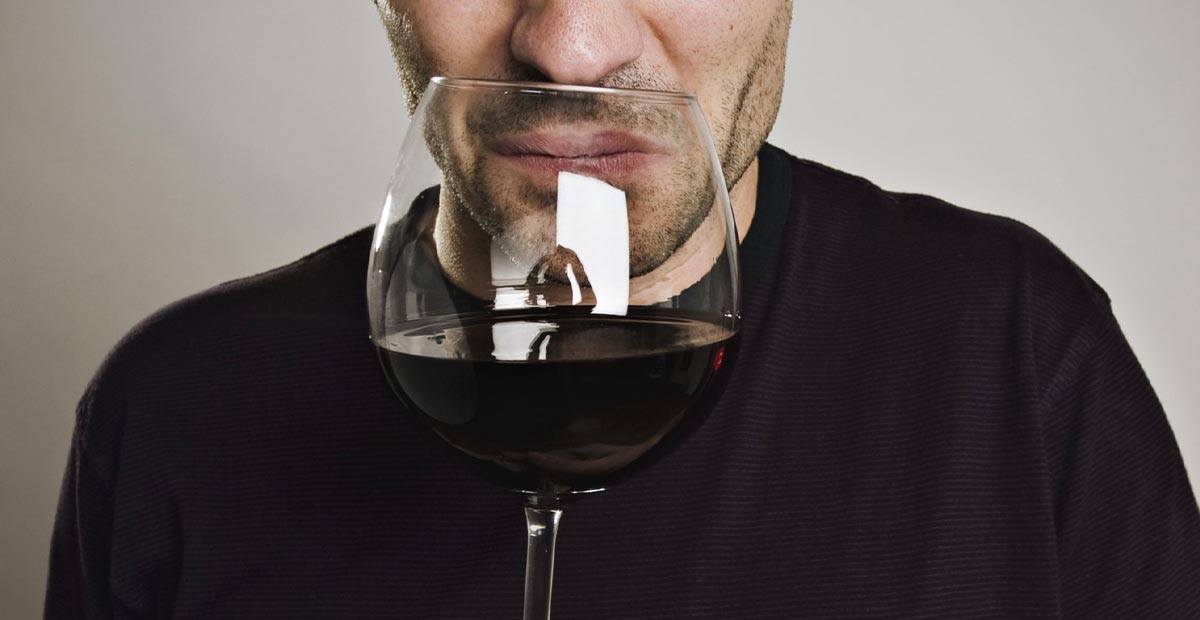 When wine gone bad