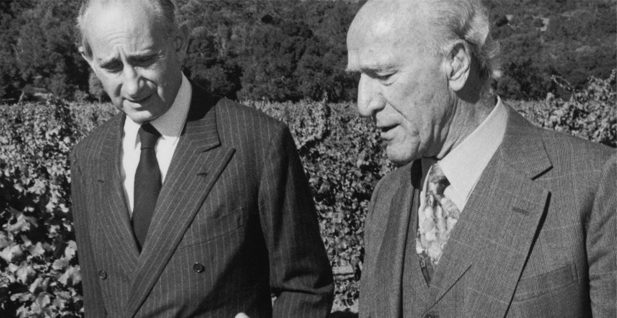 Marchesi de' Frescobaldi and Robert Mondavi