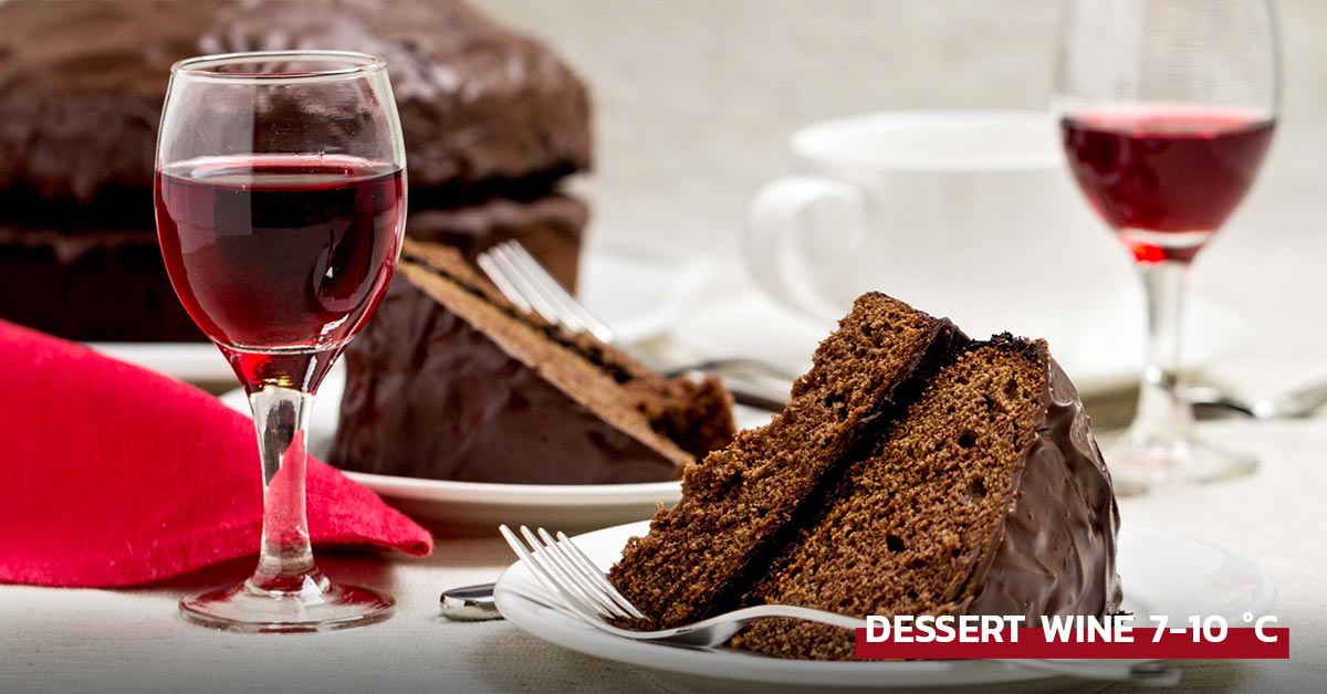 Dessert Wine Temperature
