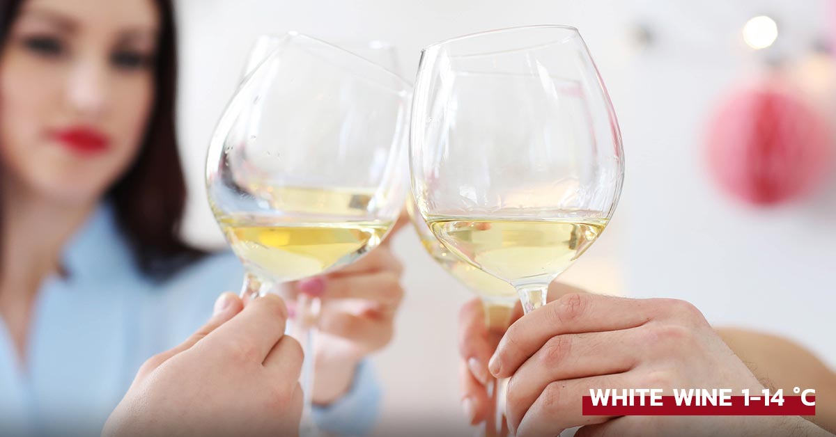 White wine Temperature