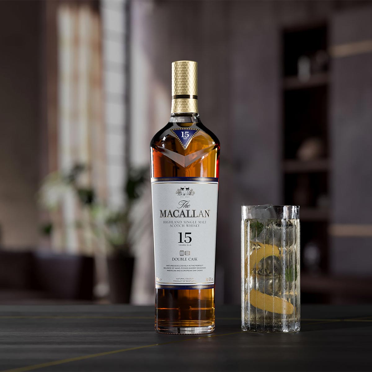THE MACALLAN 15 YEAR OLD DOUBLE CASK
