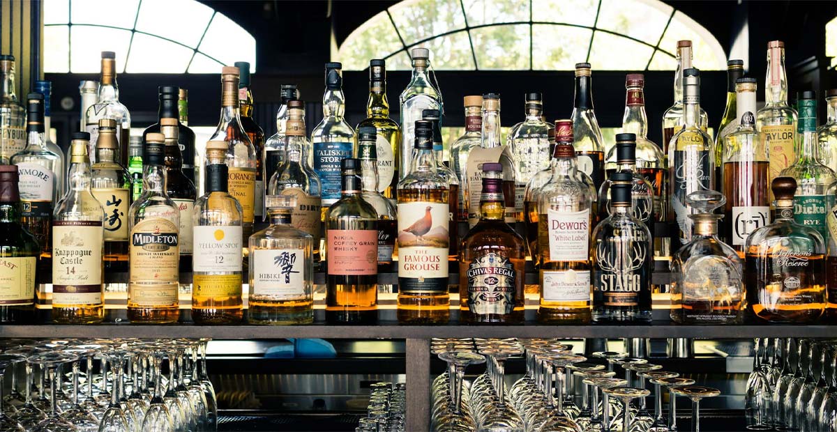 Liquor on Shelf