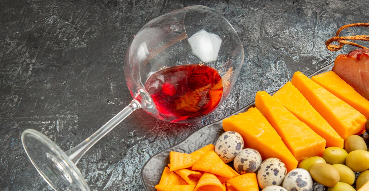 Red Wine Glass